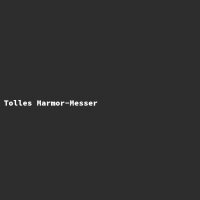 Tolles Marmor-Messer