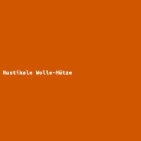Rustikale Wolle-M&uuml;tze