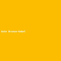 Good Bronze Fork